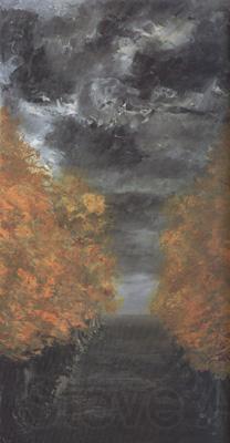 August Strindberg Allee (nn02) Spain oil painting art